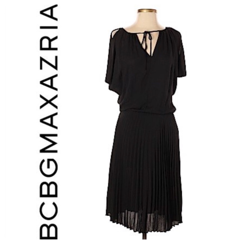 BCBGMaxazria XXS Black Casual Dress NWT